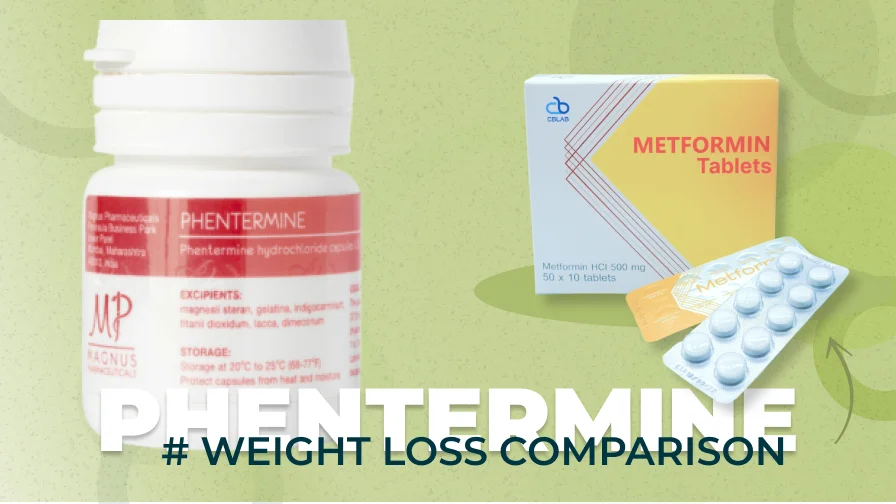 Metformin and Phentermine 💊 Key Differences and Risks