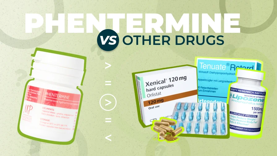 Phentermine vs other medicines